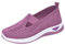Zapatos CuñA Mujer,Zapatos Destalonados Mujer,Zapatillas Negras,Zapatillas Deporte,Malla Sandalias Sin Cordones Manos Antideslizantes para Caminar