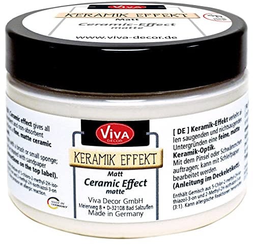Viva Decor Keramik-Effekt, 150ml, Altweiß