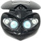Alchemy Parts Streetfighter Headlight for Motorbikes | Black ABS Housing | Fork Mount Brackets Included | Enhance Visibility & Style