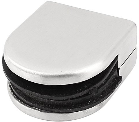 Aexit Les pinces de verre à la maison de type à la maison d'acier inoxydable pince pour le vitrage de 15-17mm NY990826W916200U