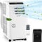Klarstein Mobile Klimaanlage mit Abluftschlauch, 4-in-1 Klimagerät mit Ventilator, Luftentfeuchter & Nachtmodus, Kleine & Portable Klimaanlage für Wohnung & Büro, Niedriger Verbrauch, 10000 BTU