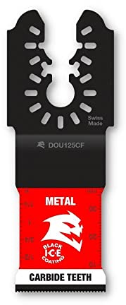 Diablo by Freud DOU125CF 3,8 cm (1 1/4 Zoll) Universal Fit Hartmetall Oszillierende Klinge für Metall