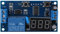 Akozon Temporizador Ciclico 12v, Módulo de relé de Temporizador Interruptor de Temporizador de retardo de Ciclo de 12 V CC Tablero de módulo de relé Ajustable Bucle Infinito con Pantalla LED