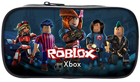 Estuche de lápices Roblox, JPYH Roblox Estuches Escolares, Estuche de Lápices Multifuncional 3D Impresión Bolsa de Lápiz Estuches Bolsa Almacenamiento de Papelería de Gran Capacidad Adecuado