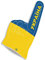 HIGH FIVE FINGERS Ukraine Fahne Weltmeisterschaft Europameisterschaft Flagge Fanartikel | Schaumstoff Hand für Spiele, Stadion, Events | One Size | 44 x 22 x 2,5 cm | Ukraine
