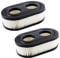 Tiardey 2 pcs air filter 593260 series engine 4247 5432 5432K 09P702 lawn mower Briggs and Stratton air filter element