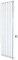 King Chrome 800w Electric Designer Radiator Thermostatic Vertical Heater 516mm (w) x 1850mm (h)