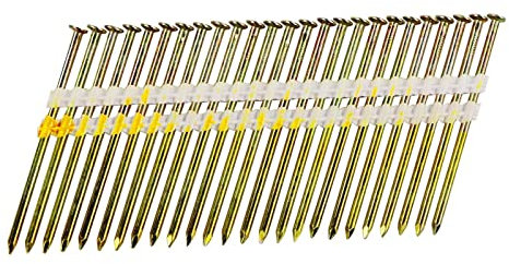 BHTOP 3 Inch Framing Nails, 21 Degree EG Smooth Shank Plastic Collated Nails for Framing Nailer, 3 x .131(500 per Box)