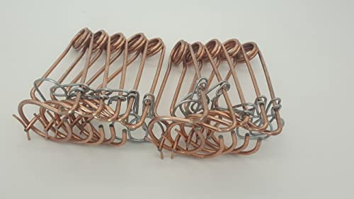 Jute und Fallenquelle® 10 Stück Drahtfalle bayrische Form, Mausefalle Falle Schlagfalle ca.17 cm Nagerfalle Falle Fallen Mäusefalle Mäusefallen