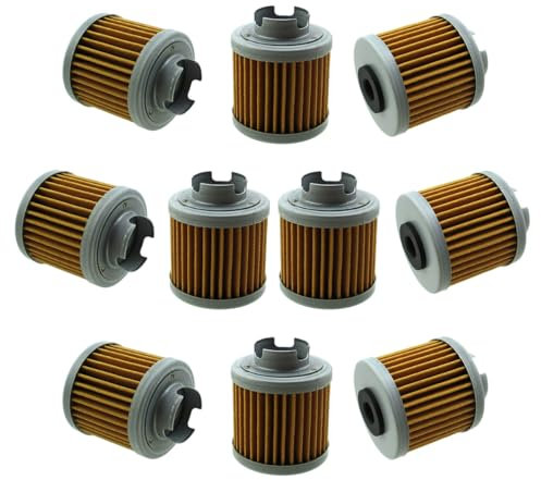 XLJOY 10 filtri dell'olio per Kitaco Mini GP YX Takegawa Daytona motore Pit Dirt Bike YX 150cc 160cc Zongshen 190cc Grom 125 KTC-1002