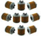 XLJOY 10 filtri dell'olio per Kitaco Mini GP YX Takegawa Daytona motore Pit Dirt Bike YX 150cc 160cc Zongshen 190cc Grom 125 KTC-1002