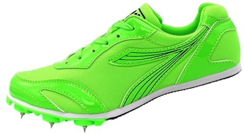 Zeihyeurus Spikes Leichtathletik Kinder,Leichte Spikes Laufschuhe,Herren Damen Leichtathletikschuhe,Atmungsaktive,Tragen Geeignet,Herren Damen Und Kinder,Wettkampf-Lauftraining Weitsprung Sneaker