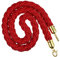 jojofuny Schutzstangenseil Lanyard Schlüsselband Seil-leitplanken-kordel Wiederverwendbar Robust Geflochtenes Design Mit Zwei Karabinerhaken Einfach Zu Verwenden Rot