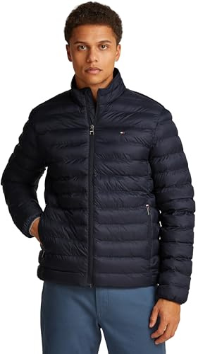 Tommy Hilfiger Herren Steppjacke Verstaubar aus Nylon