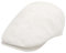 ZLYC Sommer Ivy Schirmmützen Ballonmütze Baumwolle Flatcap für Herren(Einfarbig Weiß),Einheitsgröße