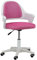 Totò Piccinni Sedia Ufficio PUCCI girevole con altezza regolabile ideale per camerette camere studio ragazzi (Rosa)