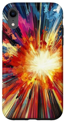 iPhone XR Let’s Bolt! Explosive Impact: Blast of Color Case