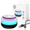 SETTY Enceinte Bluetooth Petite - Enceinte USB avec Emplacement pour Carte Micro-SD - Radio Enceinte Bluetooth avec Éclairage RGB - Mini Enceinte Bluetooth Portable à Longue Autonomie