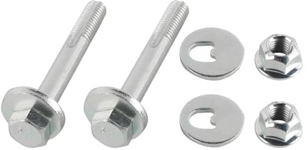Tiardey Kit de boulons de carrossage pour Bras de Suspension inférieur arrière 2 pièces Compatible avec Mk1 Mk2 Mk4 C30 S40 S60 S80 V50 XC60 1456980 30741284
