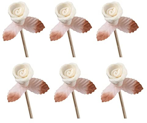 Alipis 1 Satz Aromatherapie-Rattan Soja Duft Flasche Auto Sprühen Lufterfrischerspray Körperöl Docht Diffusor Nachfüllung Brenner Lotion Orange Schmilzt Stecker Luftbefeuchter Ölspray 6st