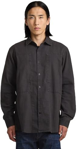 G-Star Herren Panelled Pkt Regular Shirt Ls Shirt