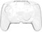 CERFFOOL - Carcasa con mando para Nintendo Switch 2 Pro (antideslizante, funda de cristal transparente para asas Grips Controller Accesorios (transparente)