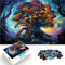Adults 1000 Pieces Puzzle treehouse Family Game for and 26x38cm Challenging To Complete But Fun And Humorous for teenager Age 14 Up