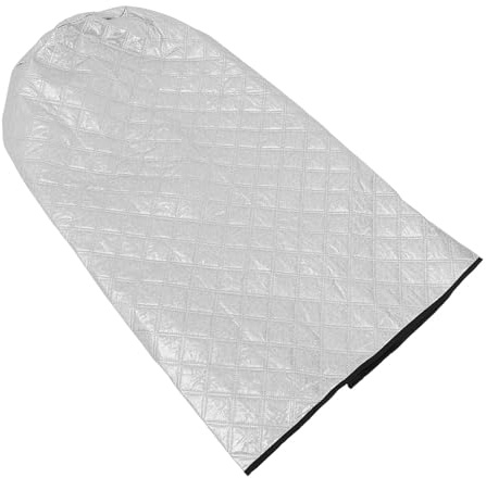 Artibetter Copertura Isolante per Scaldabagno con Rivestimento in Alluminio e Imbottitura in Cotone Protezione Antipolvere e Resistente per Installazione Esterna Facile da Pulire