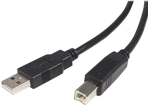 StarTech USB2HAB10 - Cable USB 2.0 Certificado, A a B para Impresora, 3 Metros