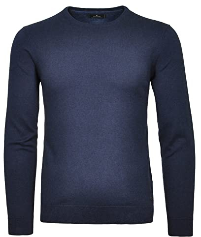 RAGMAN Herren Strickpullover Baumwolle/Kaschmir (DE/NL/SE/PL, Alphanumerisch, 3XL, Regular, Regular, Marine-070)