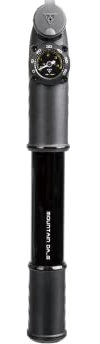Topeak Mountain DA Mini Pump Black, with Gauge