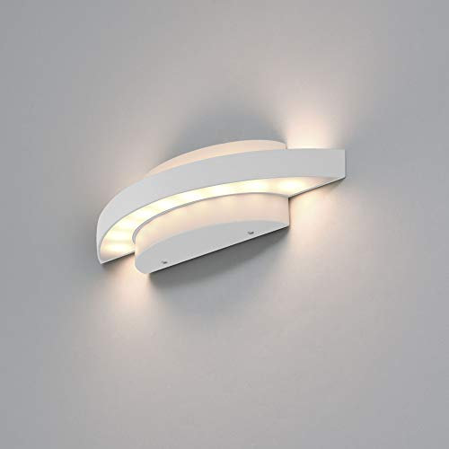 LED Aussenleuchte up&down weiß 7W warmweiß IP44 MODERN Wandleuchte Wandlampe Außenleuchte Flurleuchte Badleuchte 1753 DINA