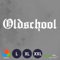 Decus Oldschool L 0363 (weiß) // Sticker OEM JDM Style Aufkleber
