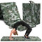 Hop-Sport Turnmatte klappbar - Bodenweichmatte für zuhause 180x60x5cm - Fitnessmatte, Gymnastikmatte mit Tragegriffen Dicke 4cm / 5cm (Tarnmuster)