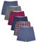 Fruit of the Loom Herren Ohne Etikett (gestrickt und gewebt) Boxershorts, Verschiedene Karomuster, XX-Large (6er Pack)