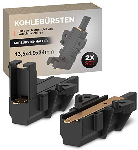 VIOKS Kohlebürsten 2x Kohlen Ersatz für Bosch 00151613 Whirlpool 481236248004 Motorkohlen Schleifkohle für Ceset Motor Waschmaschine Waschtrockner Kohlen für CESET-Motoren