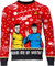 Numskull Star Trek Beam Me Up Santa Official Unisex Knitted Jumper, XX-Small-Ugly Novelty Christmas Sweater Gift