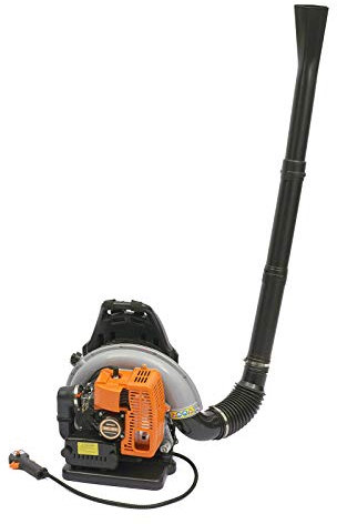 65cc Petrol Backpack Leaf Blower - 2 Stroke Air-cooled Leaf Vacuum Tidy Clean Removal Sweeper For Outdoor Garden Patio Extinguish Fire, Remove Dust 6800 rpm 2,7 Kw