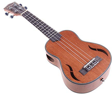 SHESSTILL Ukulele Irin 21 Polegada Walnut 18 Traste Acústico Ukelele Guitarra Mahagoni Griffbrett Pescoço Havaí 4 Cordas Guitarradas