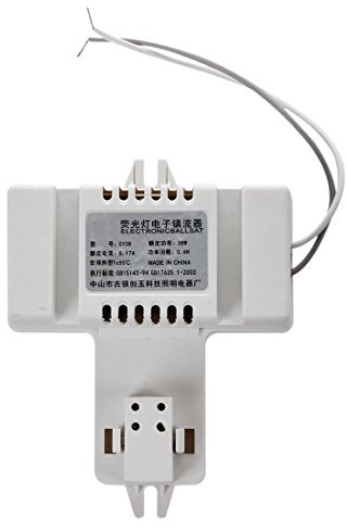 Vklopdsh Leuchtstoffröhre, Kunststoff, 4-polig, 2D-Leuchtstoffröhre, AC 220 V, 0,19 A, 38 W, Weiß