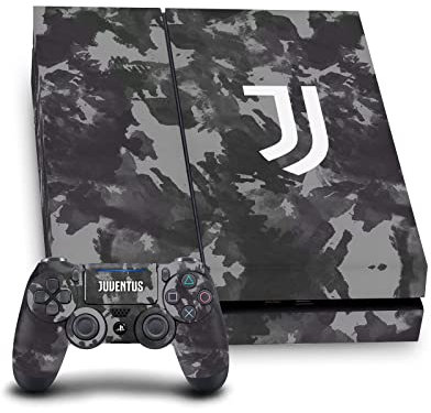 Head Case Designs Licenza Ufficiale Juventus Football Club Logo Schizzo Monocromatico Arte Vinile Sticker Gaming Pelle Adesivo Compatibile con Sony PlayStation 4 PS4 Console and DualShock 4 Controller
