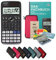 CALCUSO Ensemble Premium Rose avec Calculatrice Casio FX-991DE X