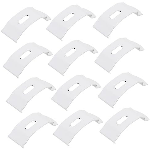 Cabilock Piastre Fisse per Tende Verticali 20 Pezzi Raccordi per Riparazione Tende Tende Robuste E Facili da Usare