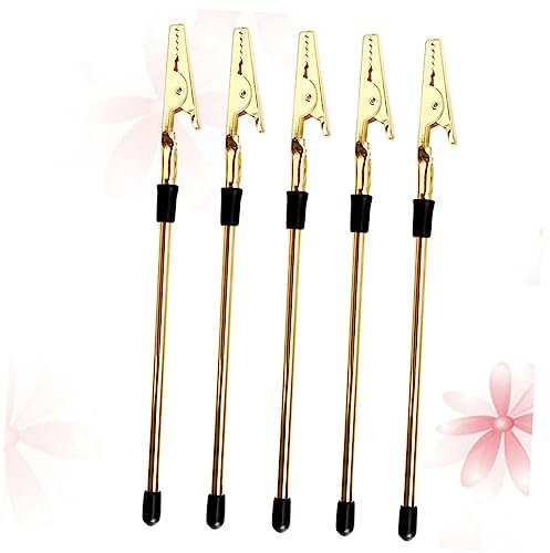 FUNOMOCYA Ensemble De Porte-notes En Métal Présentoirs Pour Photos Porte-cartes Postales Décoration Murale Pinces À Notes Dorées Décoration Pour La Maison Et Le Bureau