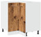 vidaXL Küchenschrank Lyon Altholz-Optik 75,5x75,5x81,5 cm Holzwerkstoff