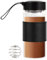 BNCWCQZ Shaker en verre noir de 473,6 g | Petit, sans BPA, inodore, boule de mélange 304SS, brosse de nettoyage amovible, boissons protéinées et de fitness, 1 paquet