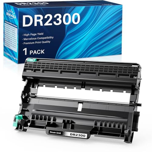 DR-2300 Trommel kompatibel für Brother DR2300 Trommel TN-2320 Toner für Brother HL-L2300D HL-L2340DW HL-L2360DN MFC-L2700DW MFC-L2720DW DCP-L2500D DCP-L2520DW (1X DR2300 Trommeleinheit)