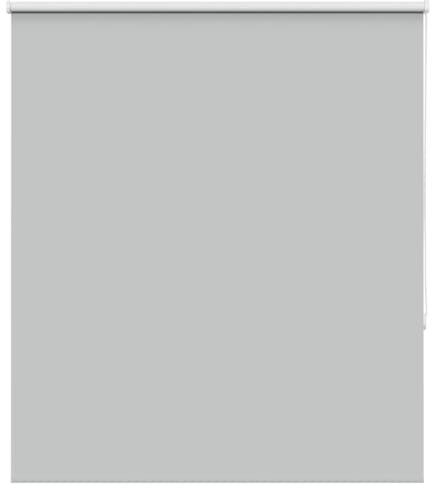 vidaXL Verdunkelungsrollo Hellgrau 130x150cm Stoffbreite 126,6cm, Rollo, Klemmfix, Thermorollo, Verdunklungsrollo, Klemmrollo, Fensterrollo