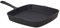 Rivanto® Gusseisen Grillpfanne 24 x 24 cm, Massive BBQ Rillenpfanne mit Ausguss, Hoher Rand 6 cm,