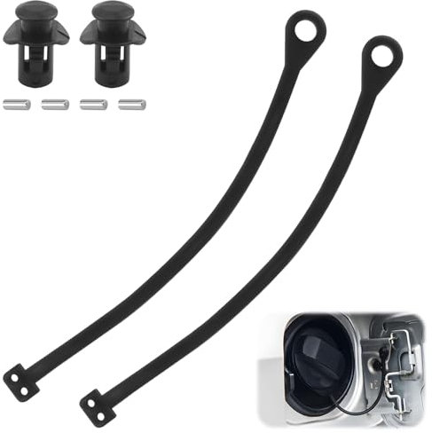 2er Set Tankdeckel Halteband für VW & Audi – Ersatzkabel für Tankdeckel,